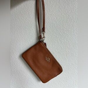 Coach Tan Wristlet-
